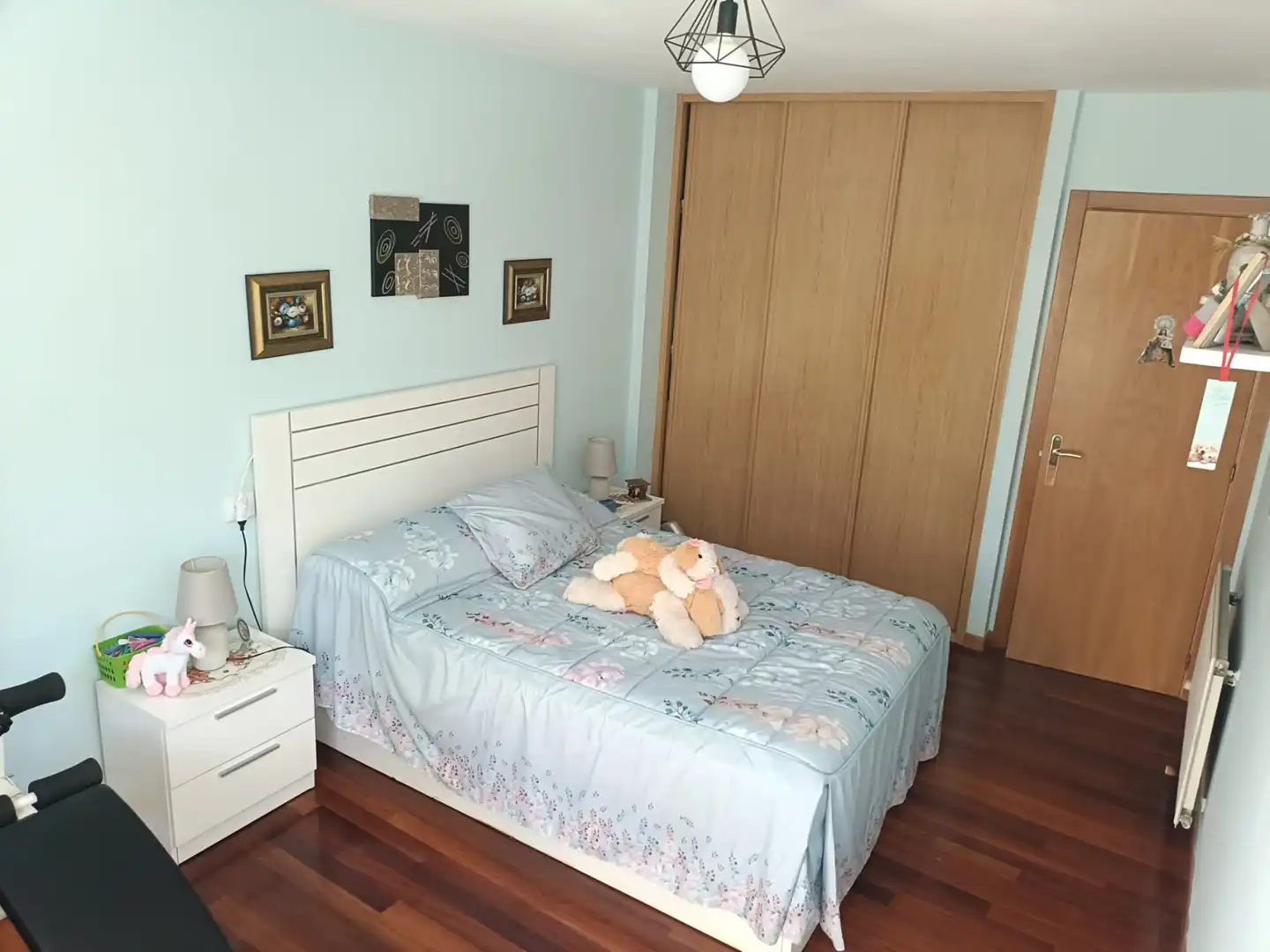Schlafzimmer von Wohnung zum Verkauf in Brión mit Heizung, Terrasse und Abstellraum