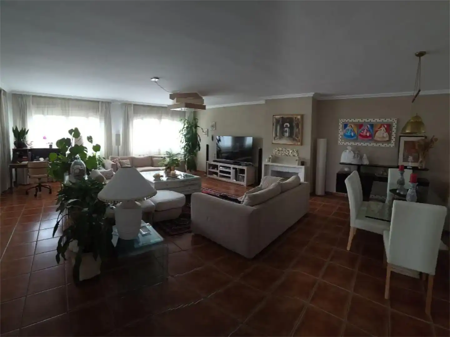 Living room of Flat for sale in Toledo  with Air Conditioner, Private garden and Storage room