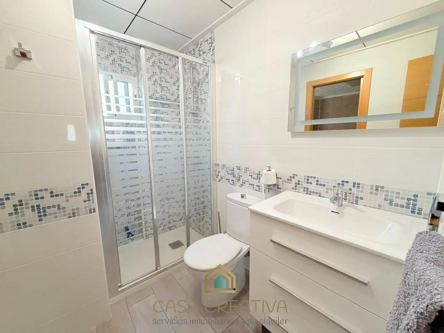 Baño de Casa adosada en venta en Xàtiva con Aire acondicionado, Calefacción y Terraza