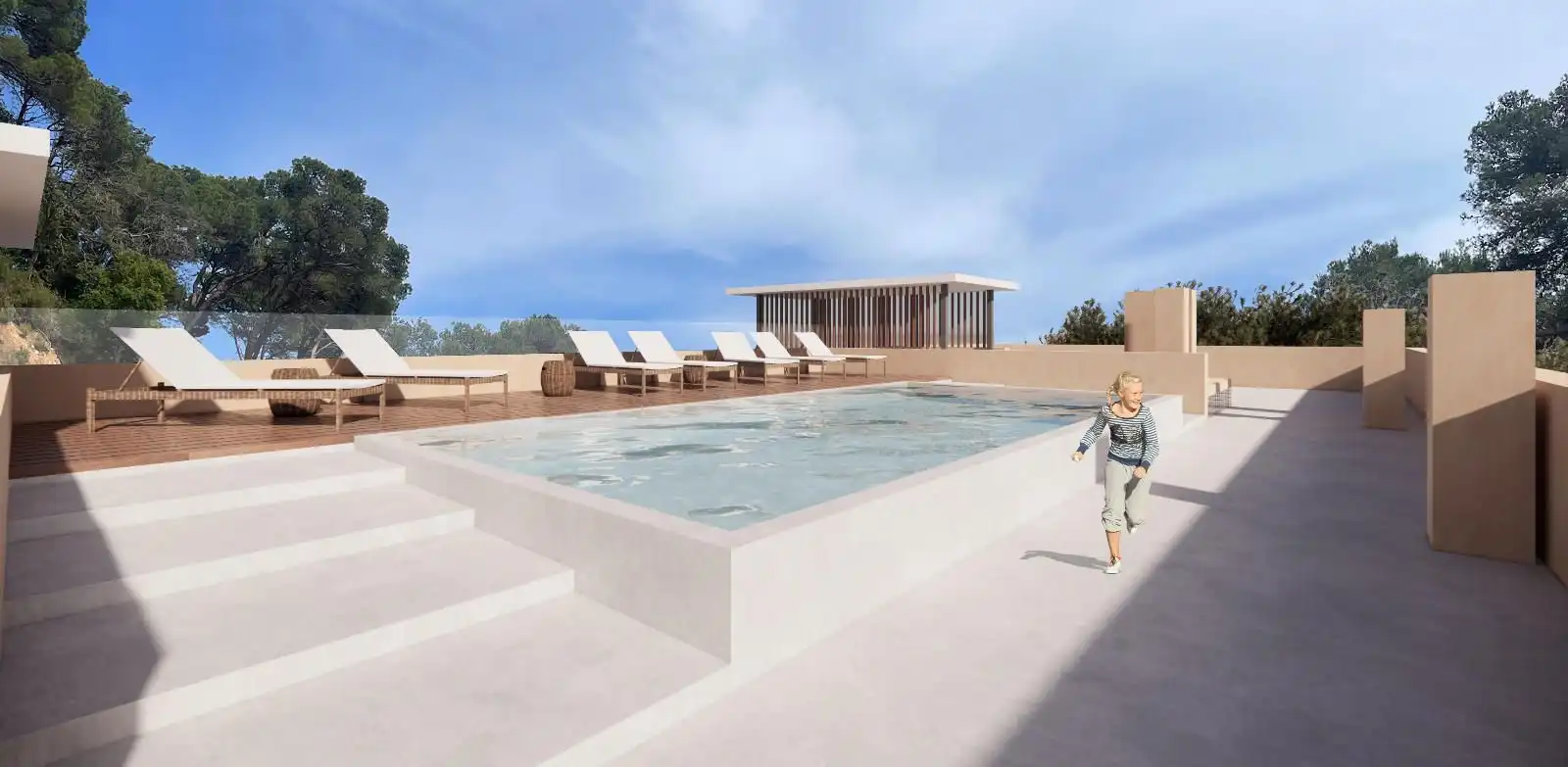 Piscina de Piso en venta en Palafrugell con Calefacción, Jardín privado y Terraza