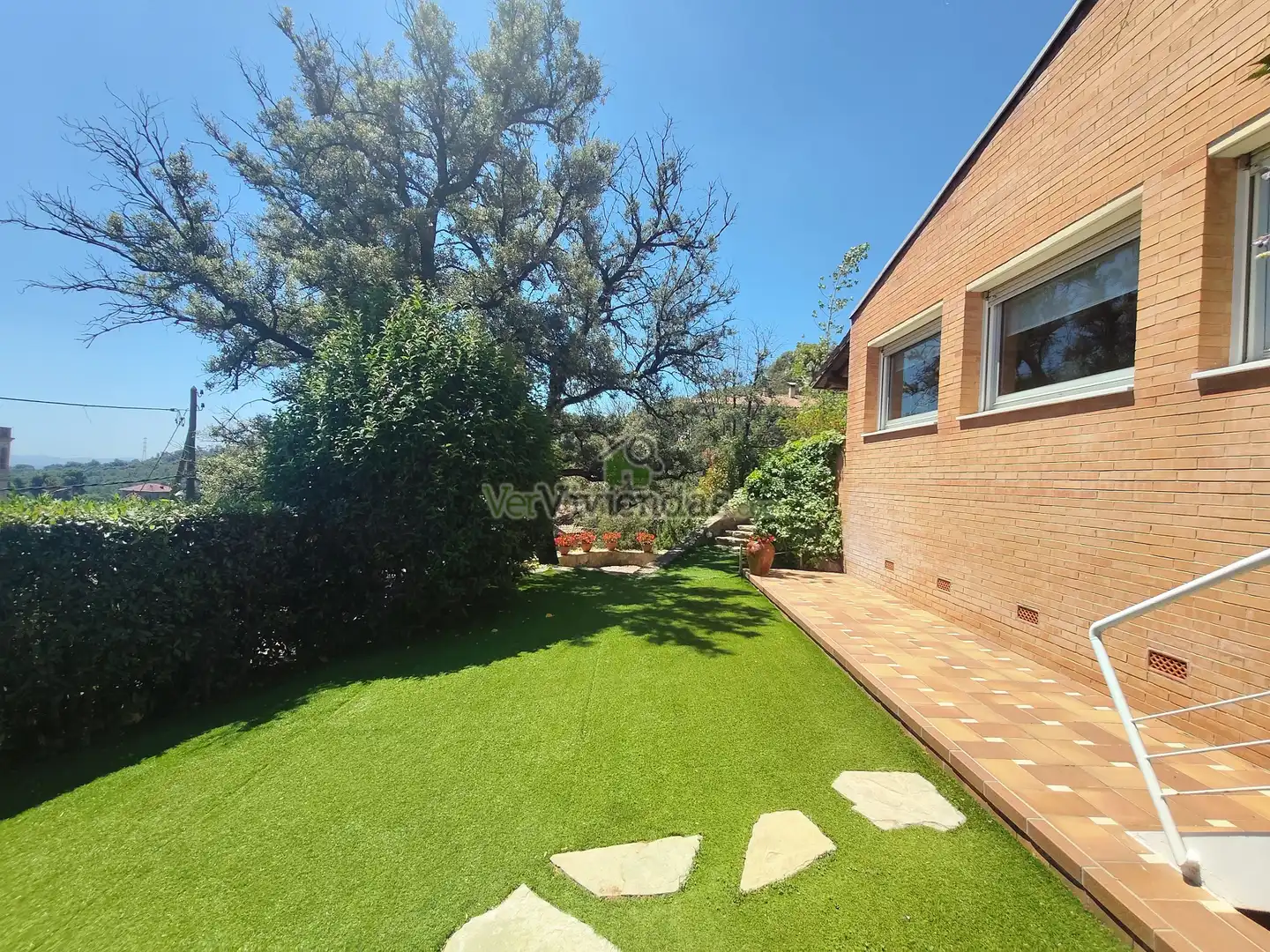 Jardí de Casa o xalet en venda en Castellar del Vallès amb Calefacció, Jardí privat i Parquet