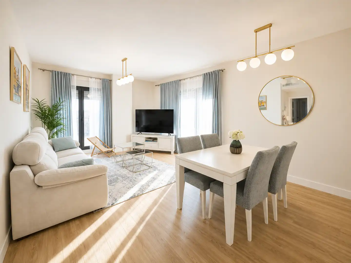 Sala d'estar de Àtic en venda en Mairena del Aljarafe amb Aire condicionat, Terrassa i Traster