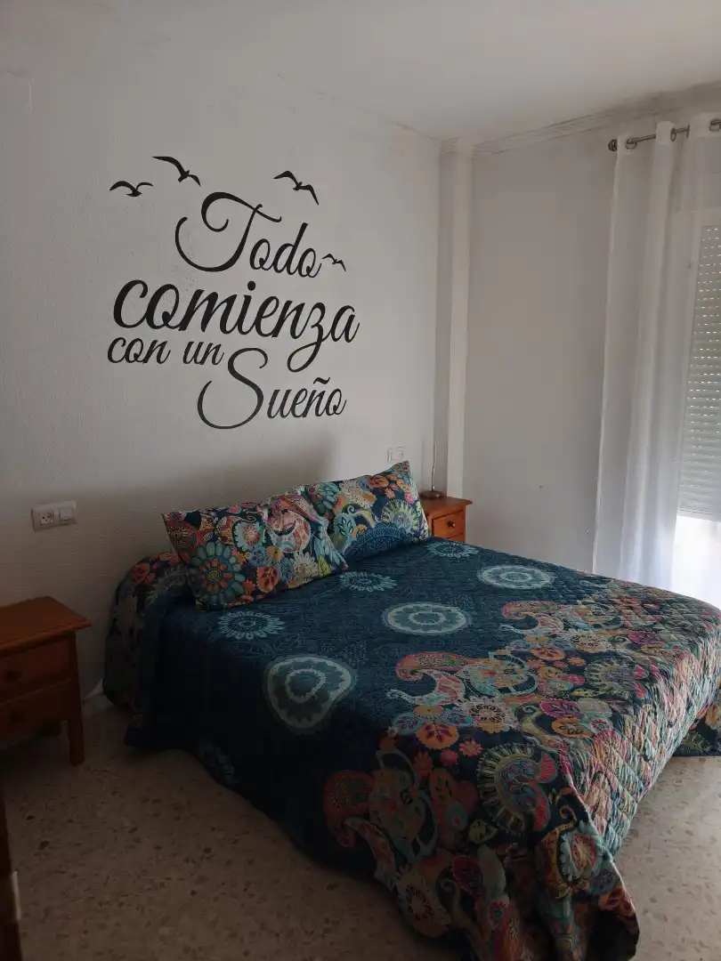 Dormitori de Casa adosada en venda en El Portil amb Terrassa, Moblat i Piscina comunitària