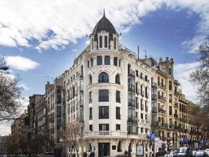 Exterior view of Flat for sale in  Madrid Capital  with Air Conditioner and Terrace