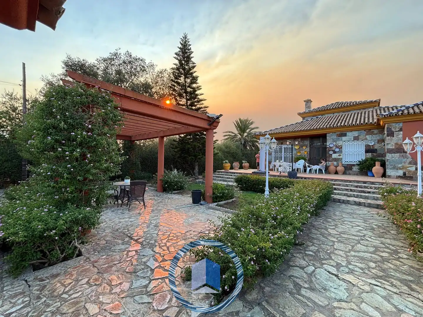 Terraza de Casa o chalet en venta en Alcalá de Guadaira con Aire acondicionado, Jardín privado y Terraza