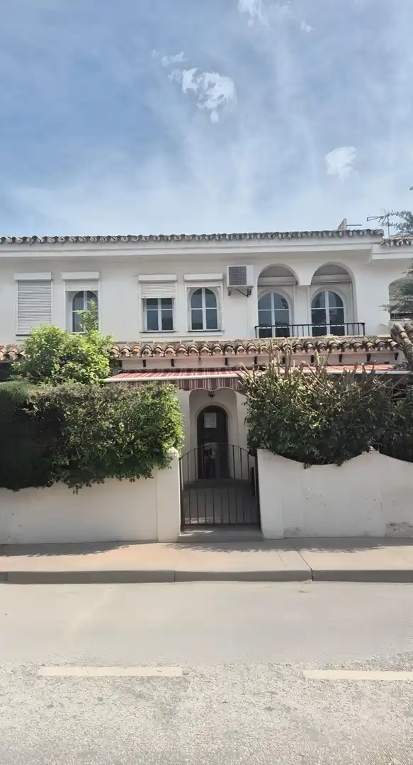 Exterior view of Houses for sale in Mijas  with Air Conditioner, Terrace and Storage room