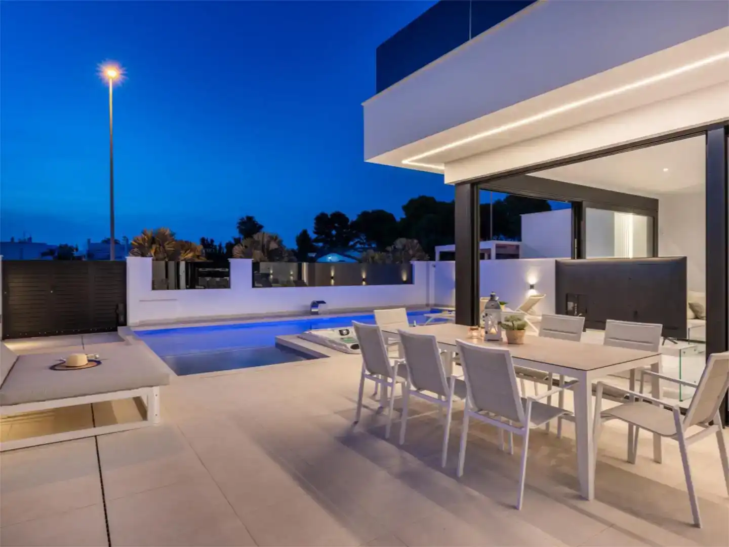 Terraza de Casa o chalet en venta en San Javier con Aire acondicionado, Piscina y Balcón