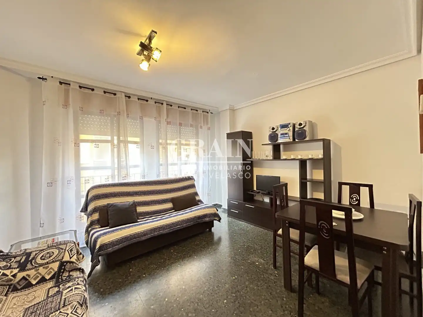 Bedroom of Apartments for rent in Albacete  with Heating and Furnished