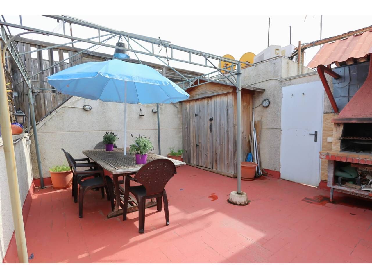 Terraza de Dúplex en venta en L'Hospitalet de Llobregat con Aire acondicionado, Calefacción y Terraza