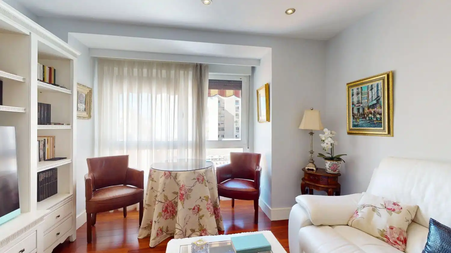 Wohnzimmer von Wohnung zum Verkauf in Alicante / Alacant mit Klimaanlage, Heizung und Balkon