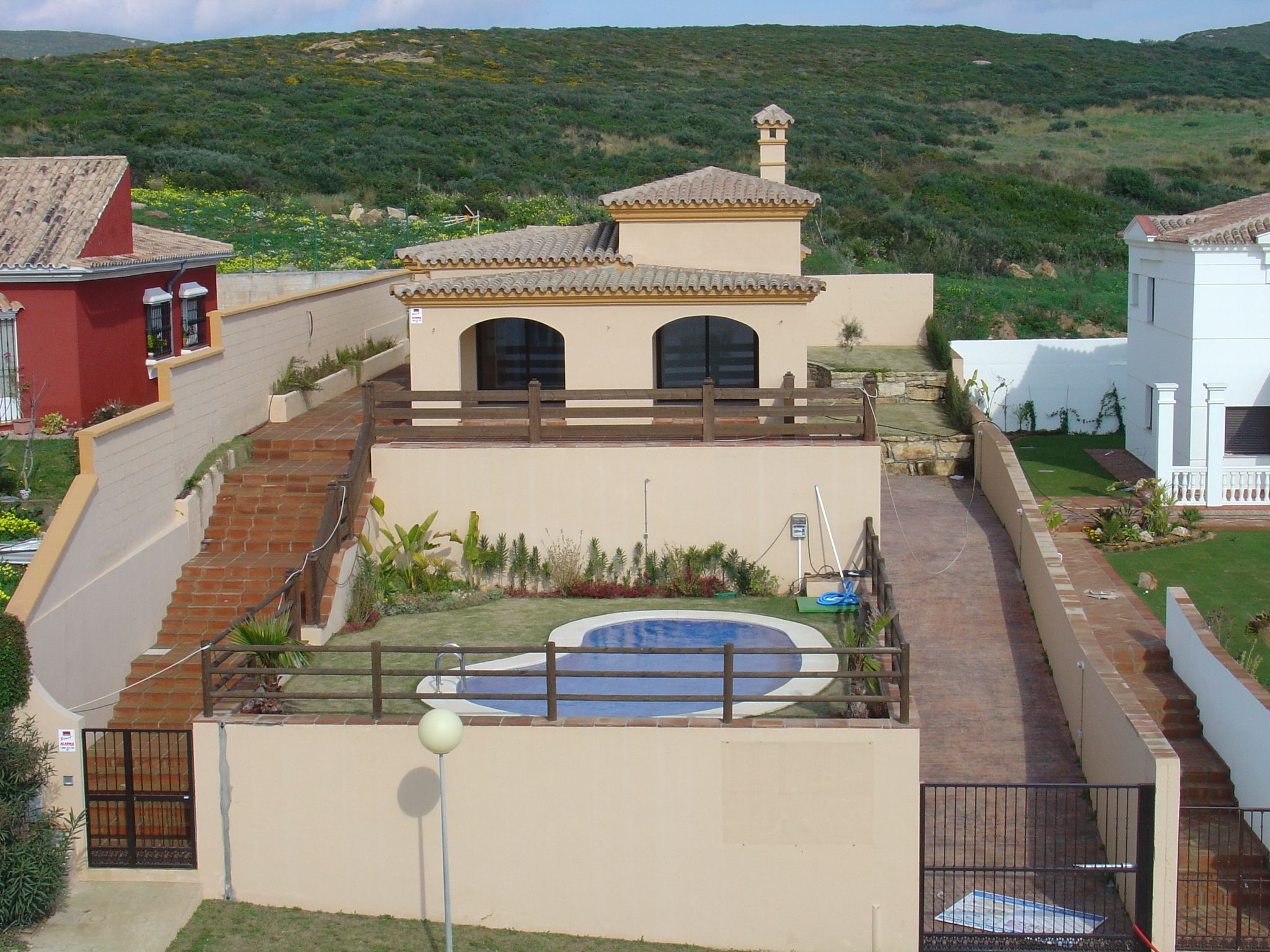 Jardí de Casa o xalet en venda en La Línea de la Concepción amb Jardí privat, Terrassa i Piscina