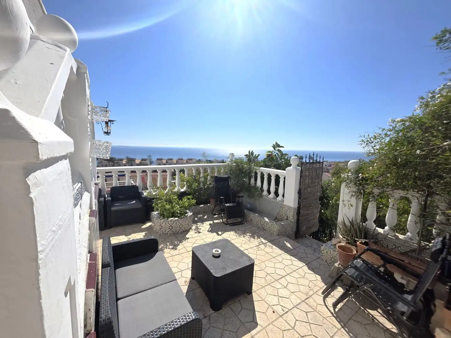 Terrace of Detached homes for sale in Santa Pola  with Air Conditioner, Heating and Private garden