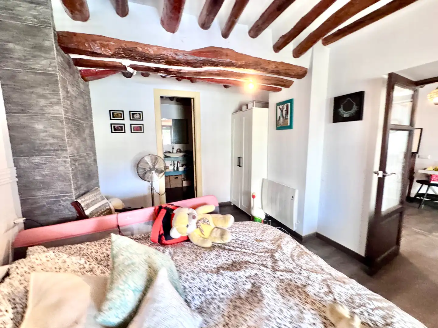 Dormitori de Casa o xalet en venda en Válor amb Calefacció, Jardí privat i Terrassa