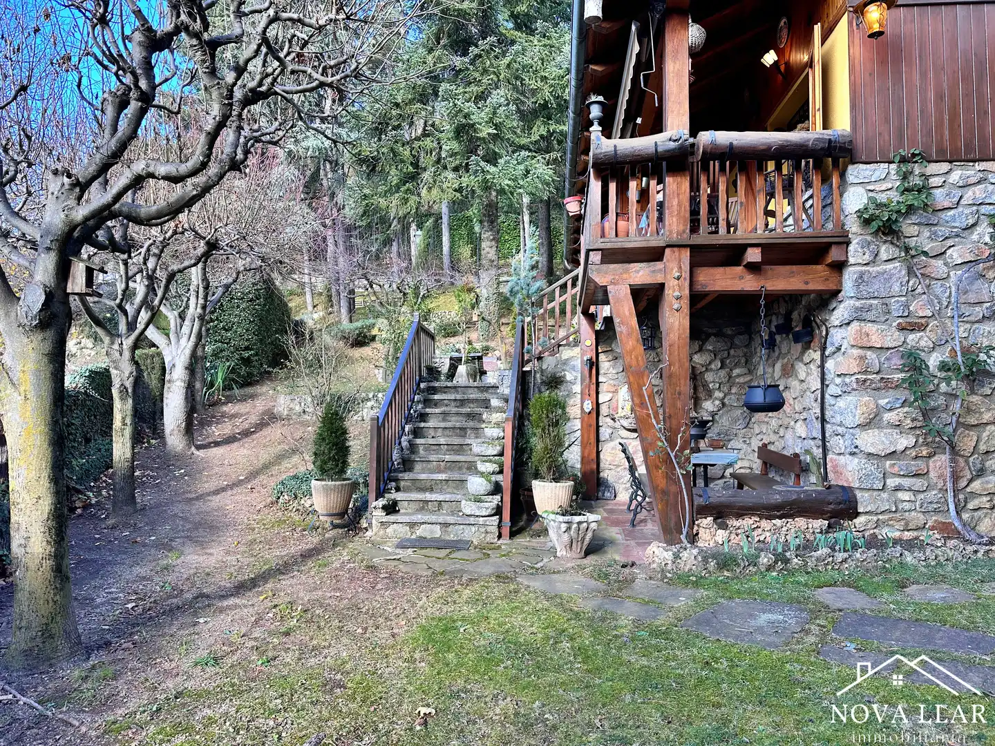 Jardín de Casa o chalet en venta en Ribes de Freser con Calefacción, Jardín privado y Parquet