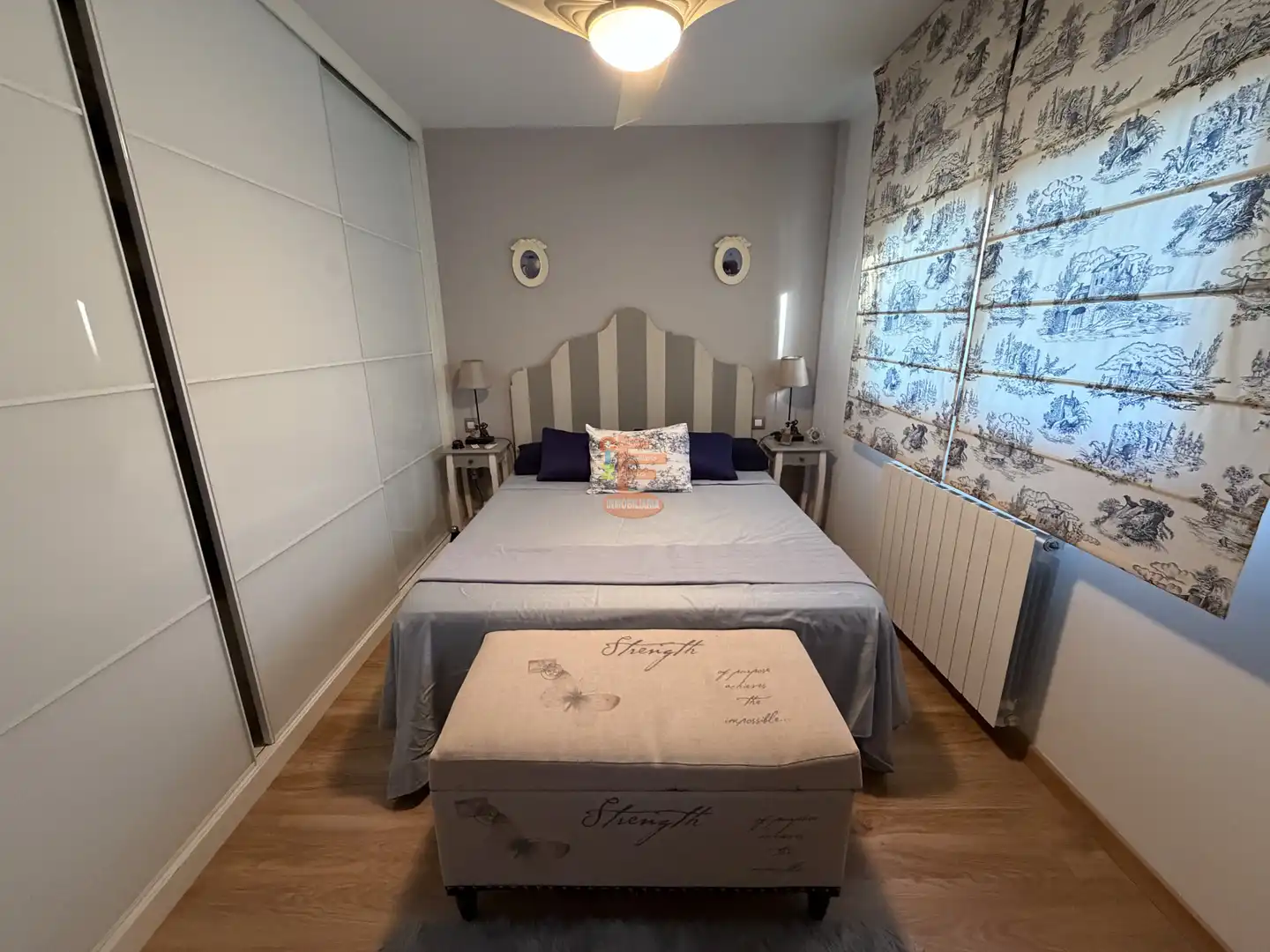 Bedroom of Houses for sale in Zaragoza  with Air Conditioner, Heating and Private garden