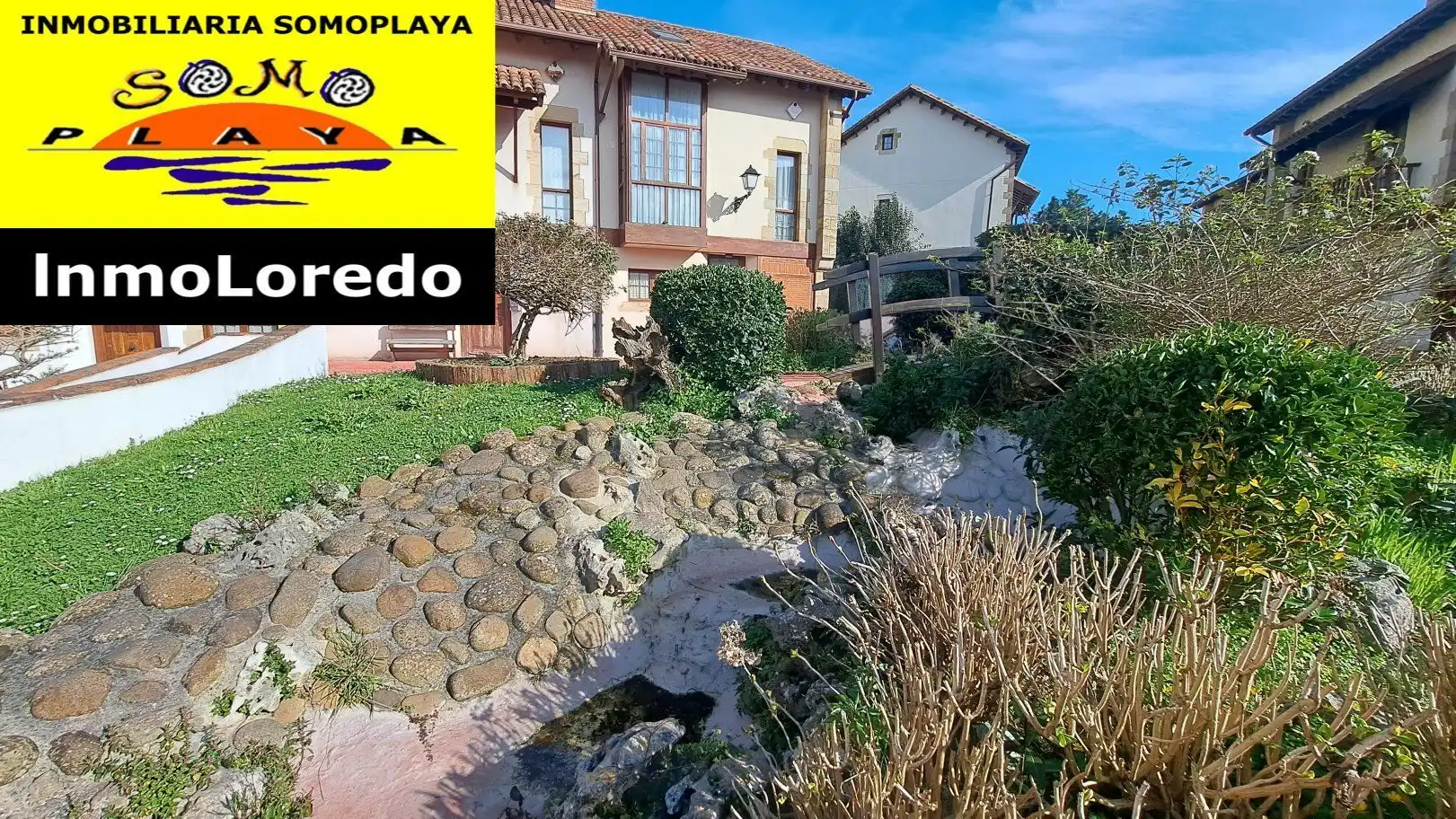 Außenansicht von Haus oder Chalet zum Verkauf in Ribamontán al Mar mit Heizung, Terrasse und Gemeinschaftspool