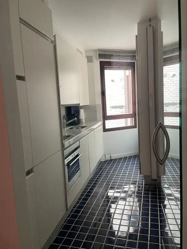 Cocina de Apartamento de alquiler en Santander