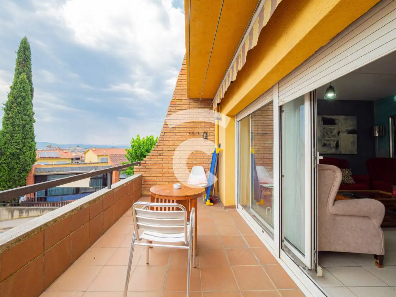 Terraza de Casa adosada en venta en Roda de Ter con Calefacción y Terraza