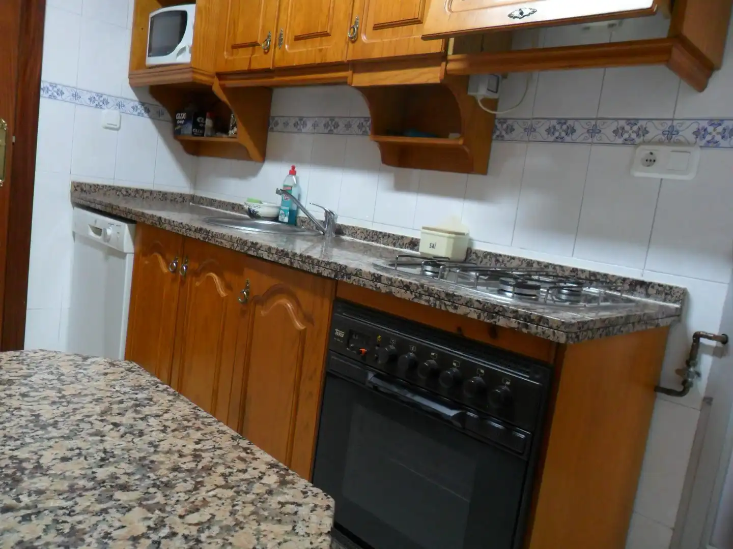 Kitchen of Flat for rent in Granada  with Terrace and Furnished