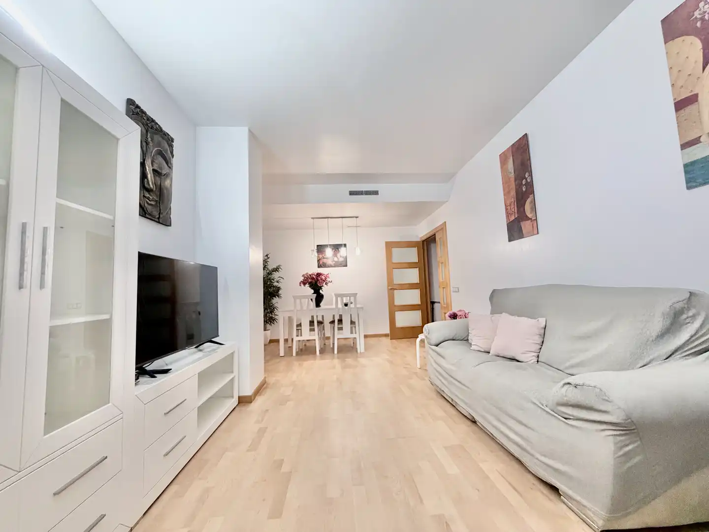 Living room of Ground floor for sale in Badalona  with Air Conditioner, Heating and Private garden