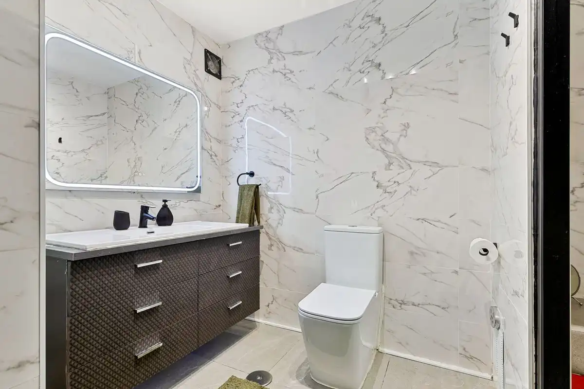 Bathroom of Houses for sale in Ojén  with Air Conditioner, Private garden and Swimming Pool