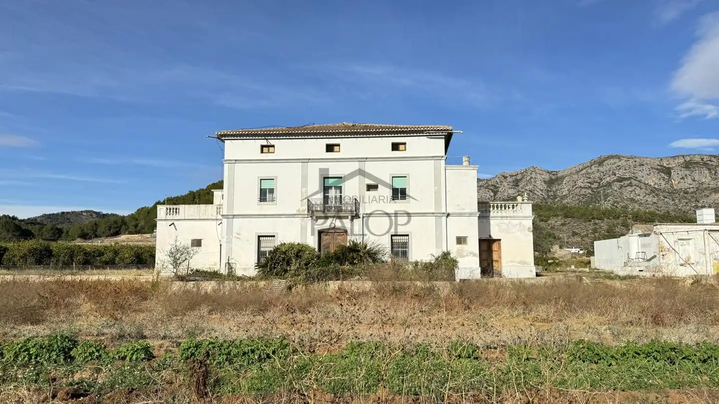 Vista exterior de Finca rústica en venta en Benifairó de la Valldigna con Terraza