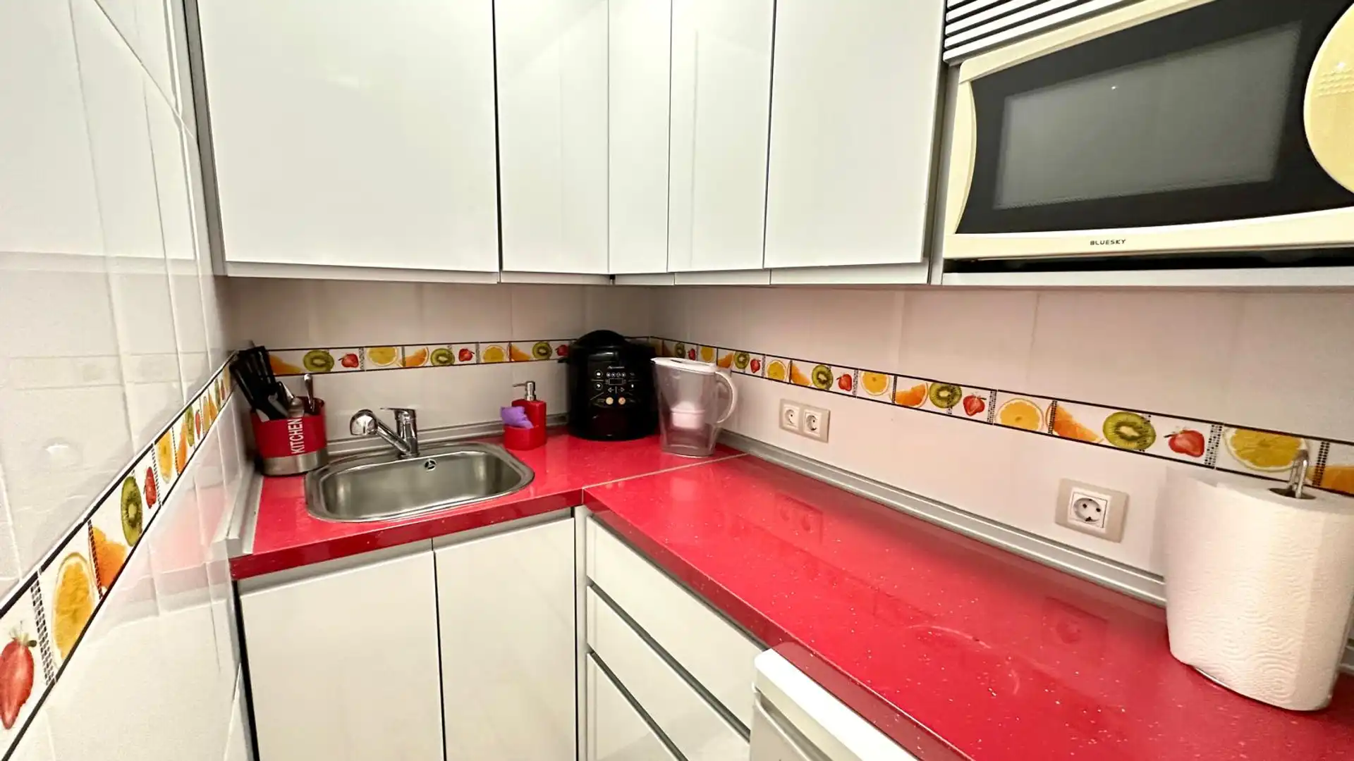 Cocina de Estudio en venta en Benalmádena con Aire acondicionado, Terraza y Amueblado
