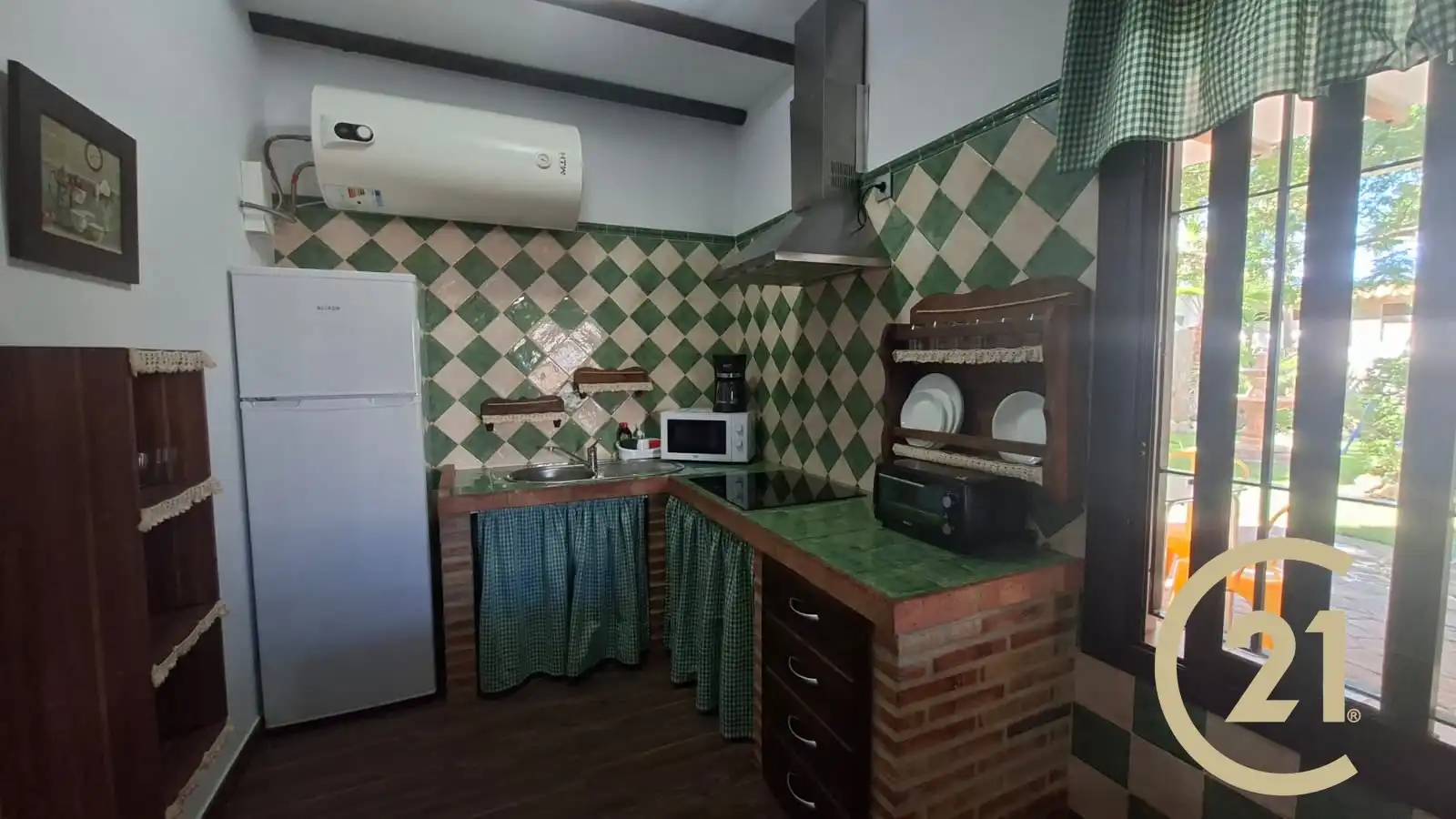 Cocina de Casa o chalet en venta en Arriate con Aire acondicionado, Jardín privado y Terraza