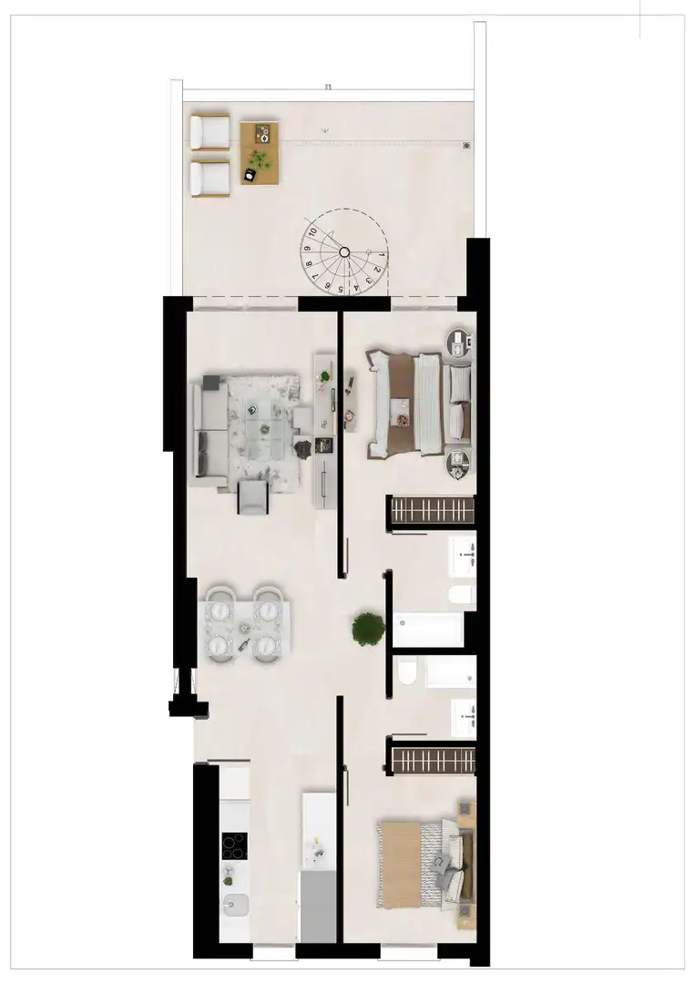 Apartments for sale in Estepona  with Air Conditioner, Heating and Terrace