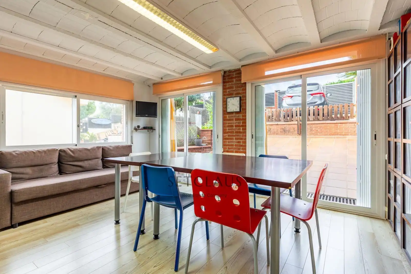 Comedor de Casa adosada en venta en Teià con Aire acondicionado, Calefacción y Jardín privado