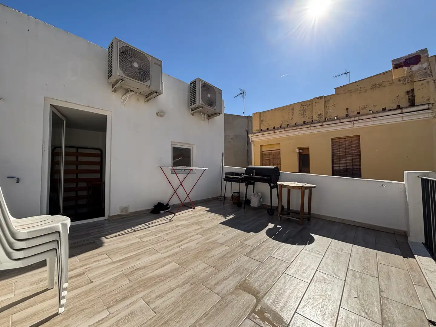Terraza de Casa o chalet en venta en Burriana / Borriana con Aire acondicionado, Amueblado y Balcón