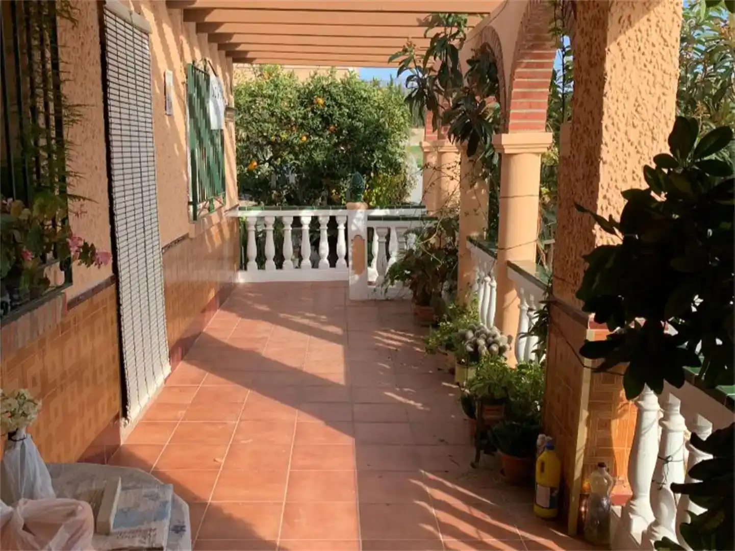 Terrassa de Casa o xalet en venda en Urbanización Santa Rosa