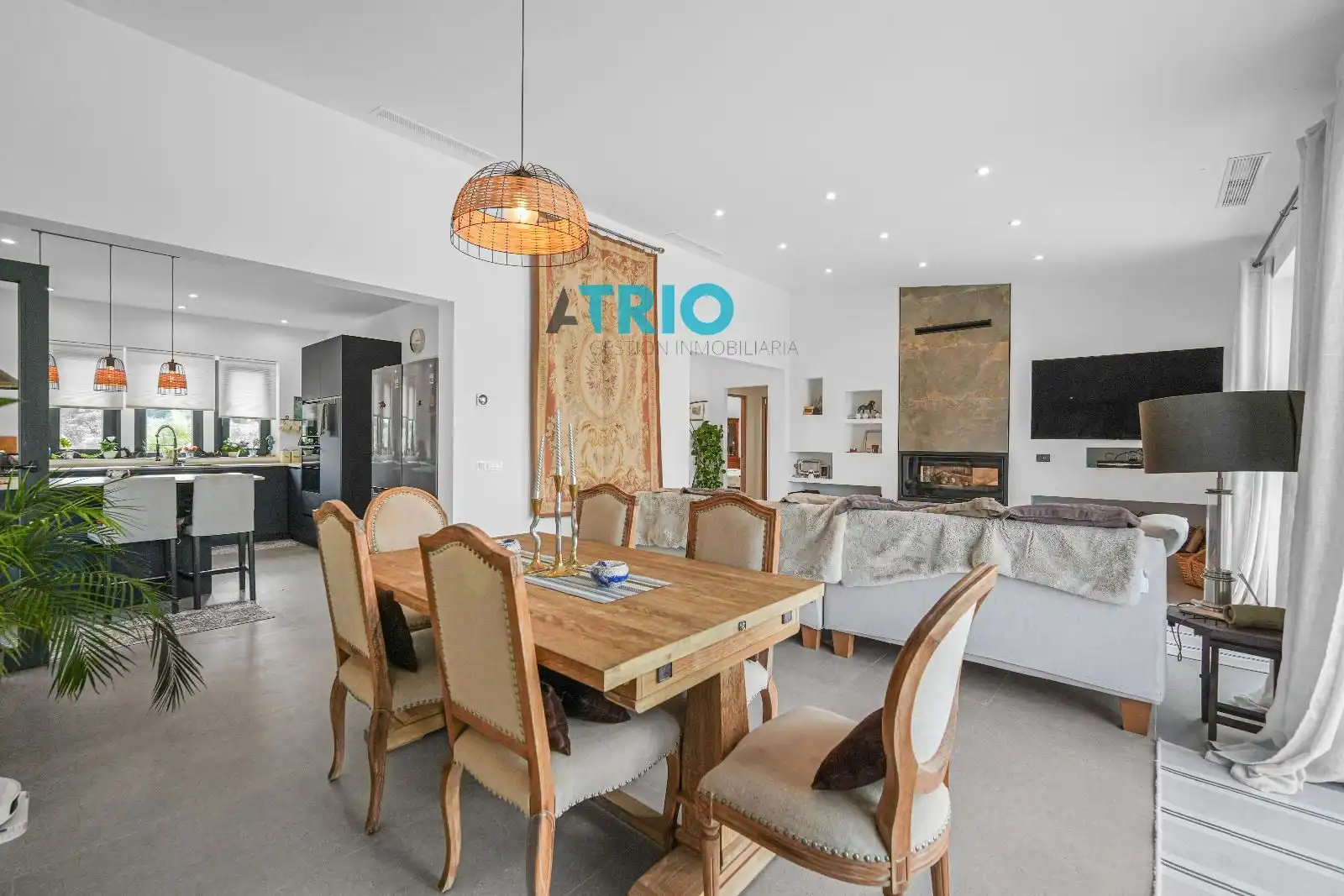 Dining room of Houses for sale in Sant Joan  with Air Conditioner, Heating and Terrace