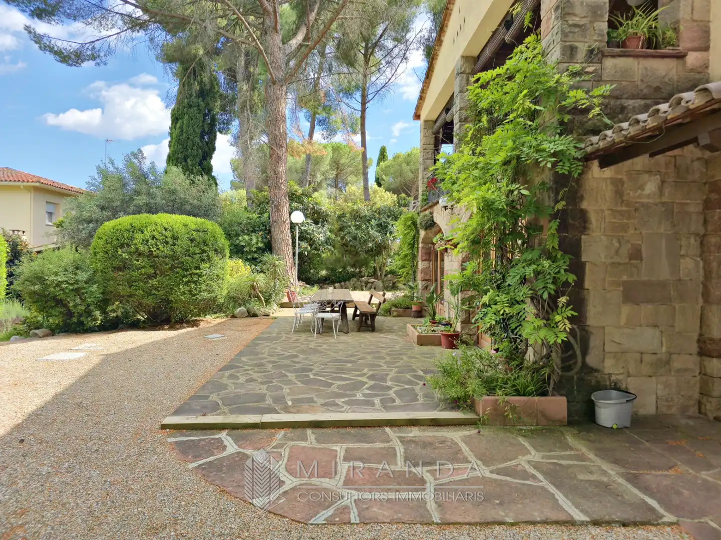 Jardín de Casa o chalet en venta en L'Ametlla del Vallès con Aire acondicionado, Jardín privado y Terraza
