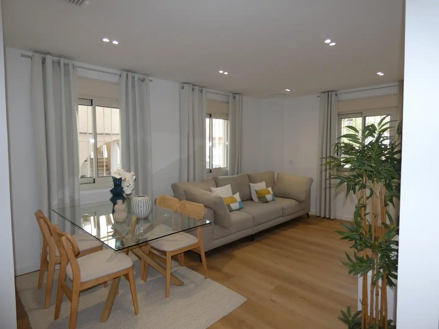 Sala de estar de Planta baja en venta en Murcia con Trastero y Amueblado