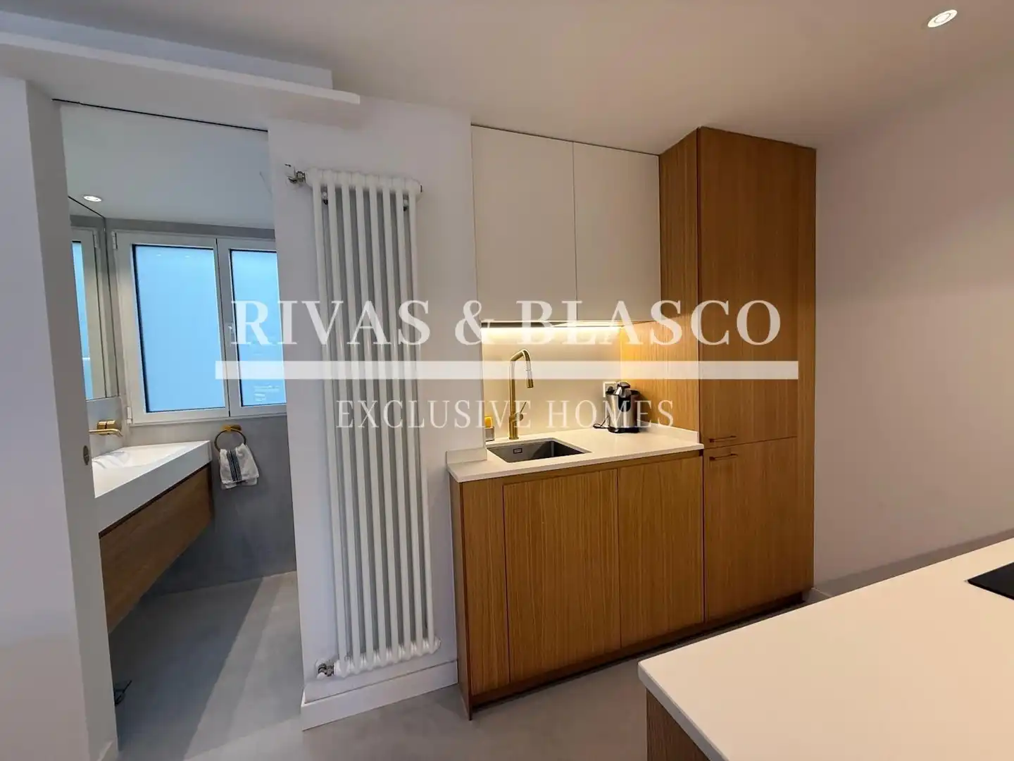Cocina de Apartamento de alquiler en Donostia - San Sebastián  con Calefacción, Terraza y Amueblado