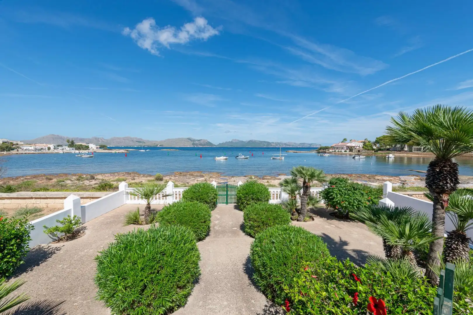 Jardí de Casa o xalet de lloguer en Alcúdia amb Aire condicionat, Terrassa i Moblat