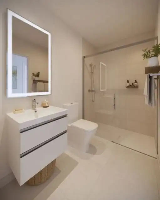 Bathroom of Houses for sale in Vélez-Málaga  with Air Conditioner, Heating and Private garden