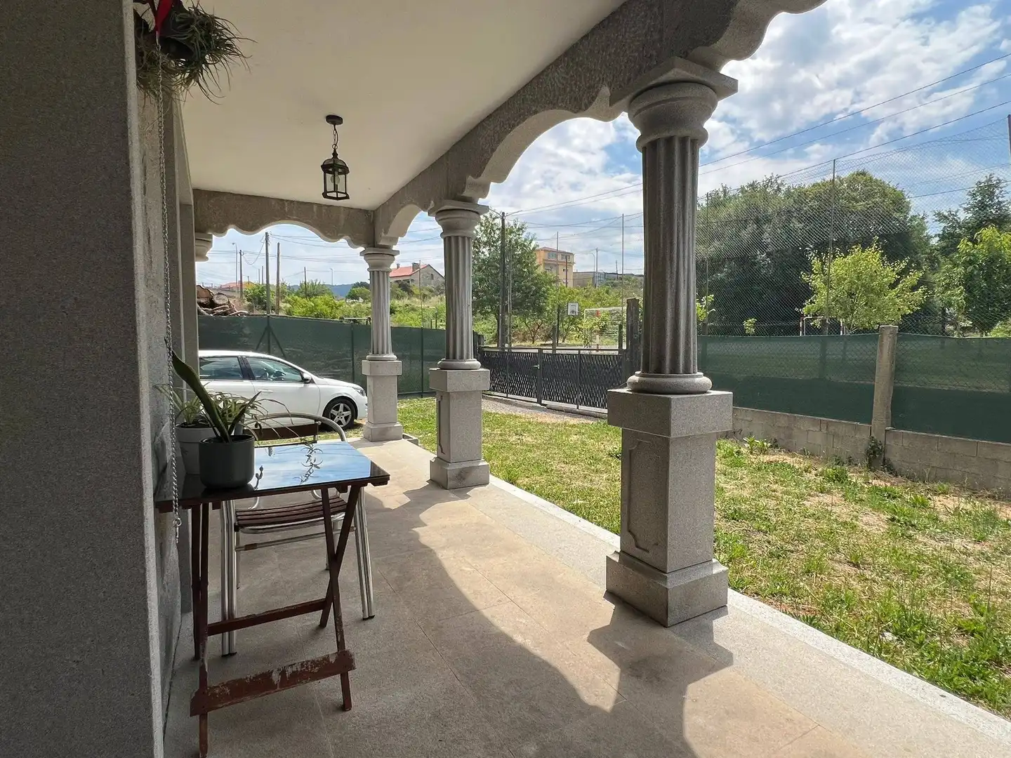 Terrace of Houses for rent in Padrón  with Heating, Private garden and Storage room