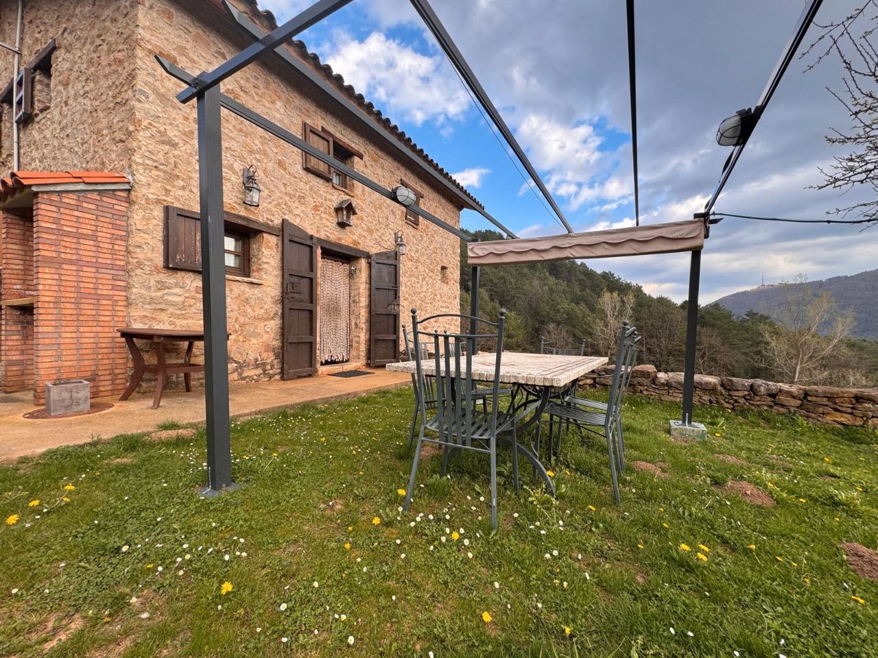 Garden of Country house for sale in Ripoll  with Private garden, Parquet flooring and Terrace
