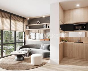 Sala d'estar de Apartament en venda en  Barcelona Capital amb Aire condicionat, Calefacció i Parquet