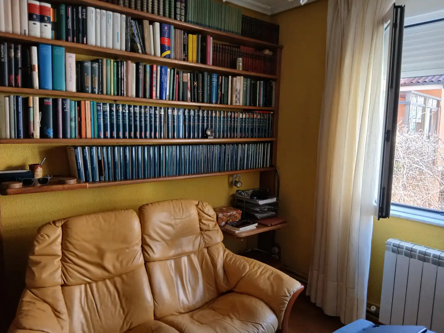 Living room of Flat for sale in Santa María de Cayón  with Heating, Private garden and Furnished