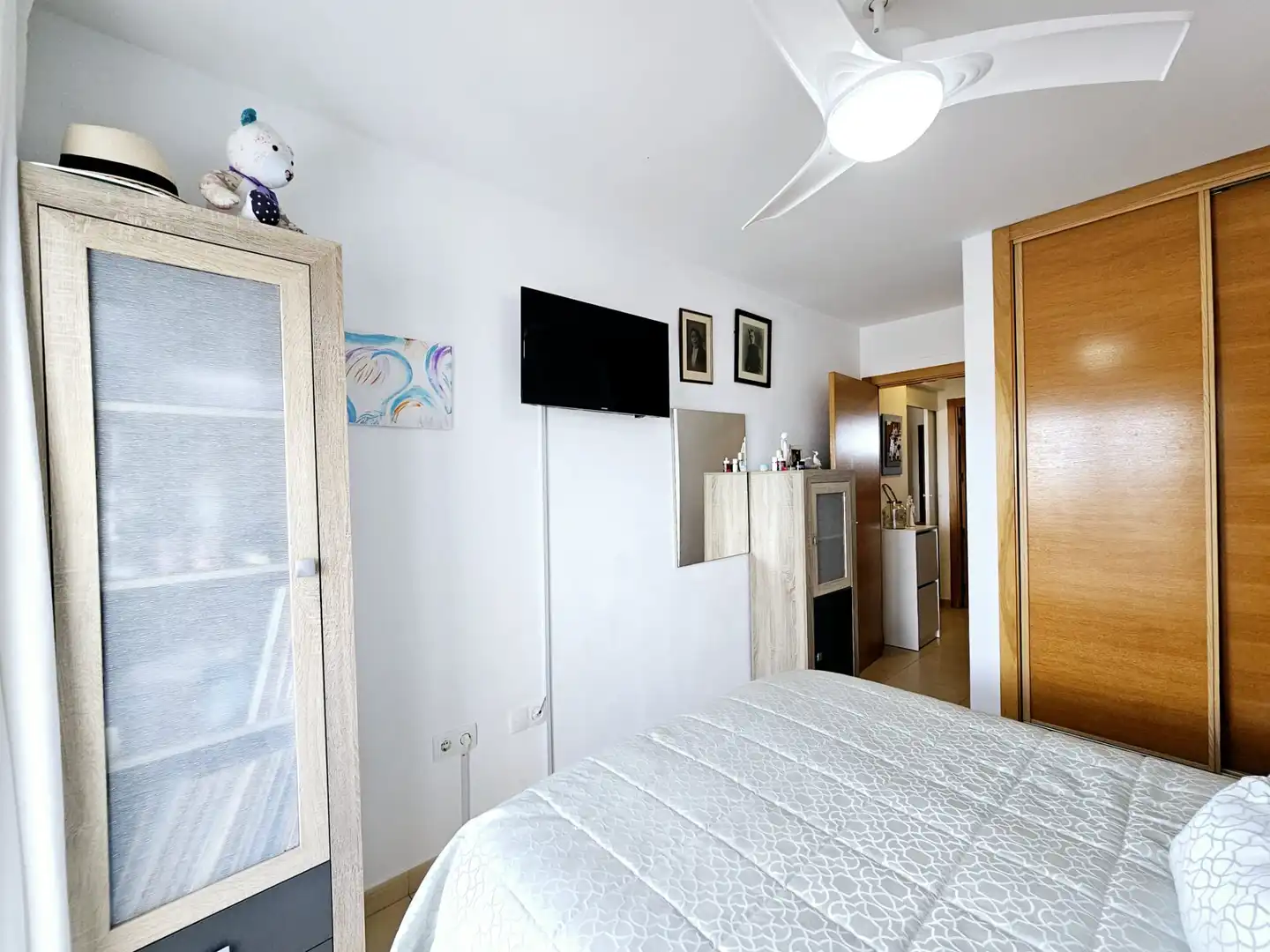 Habitación de Apartamento en venta en Alhama de Murcia con Aire acondicionado, Amueblado y Piscina comunitaria
