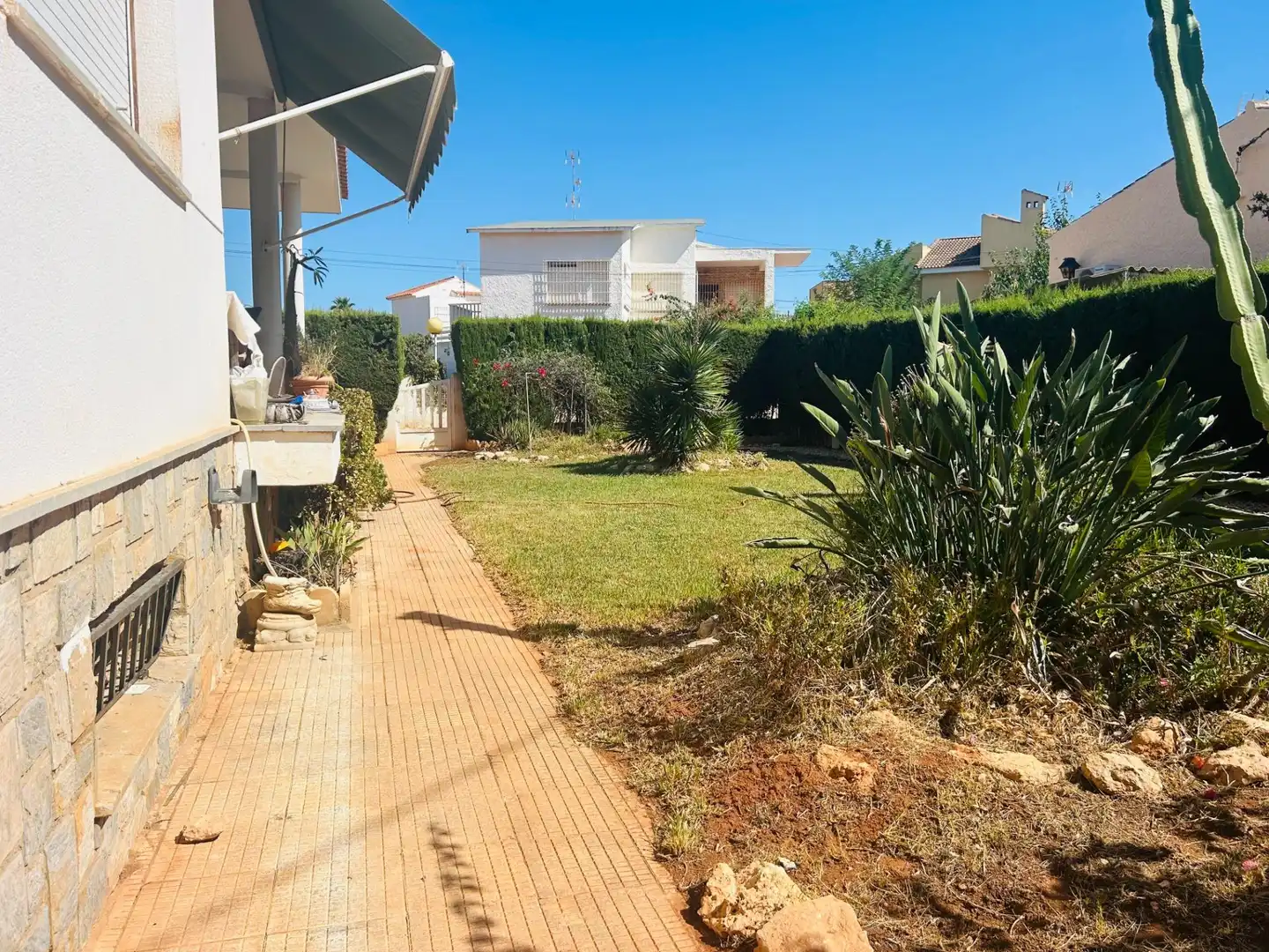 Jardín de Casa o chalet en venta en Cartagena con Aire acondicionado, Jardín privado y Terraza