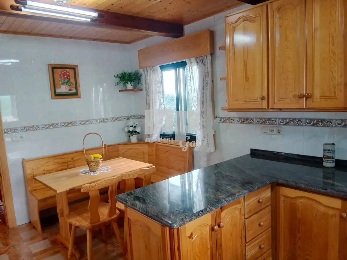 Cocina de Casa o chalet en venta en Redondela con Calefacción, Jardín privado y Trastero