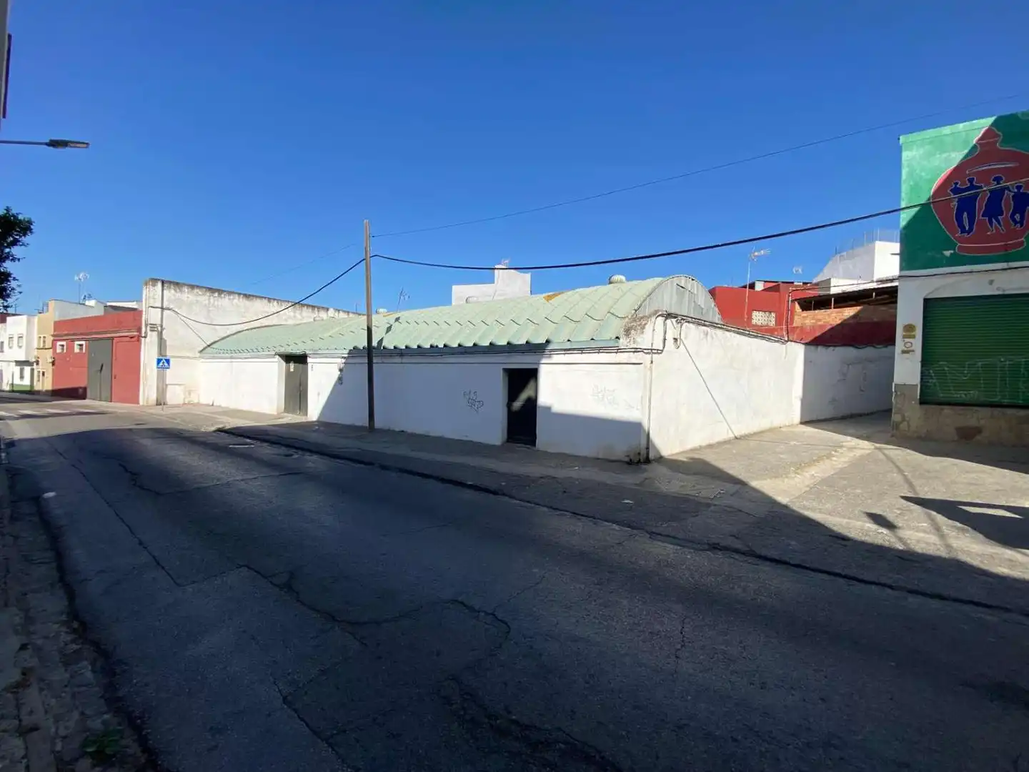 Exterior view of Industrial buildings for sale in Algeciras