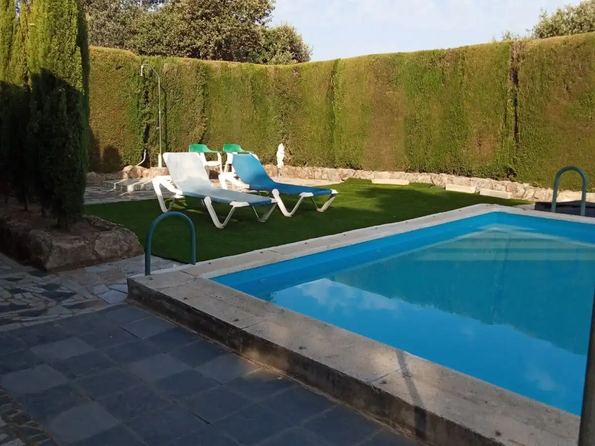 Piscina de Casa o chalet en venta en Malpartida de Plasencia con Aire acondicionado, Terraza y Piscina