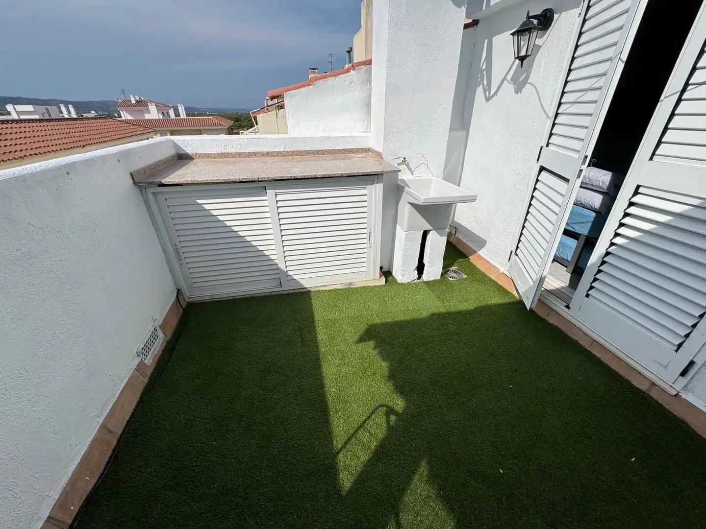 Terrasse von Dachboden zur Miete in Oropesa del Mar / Orpesa mit Möbliert