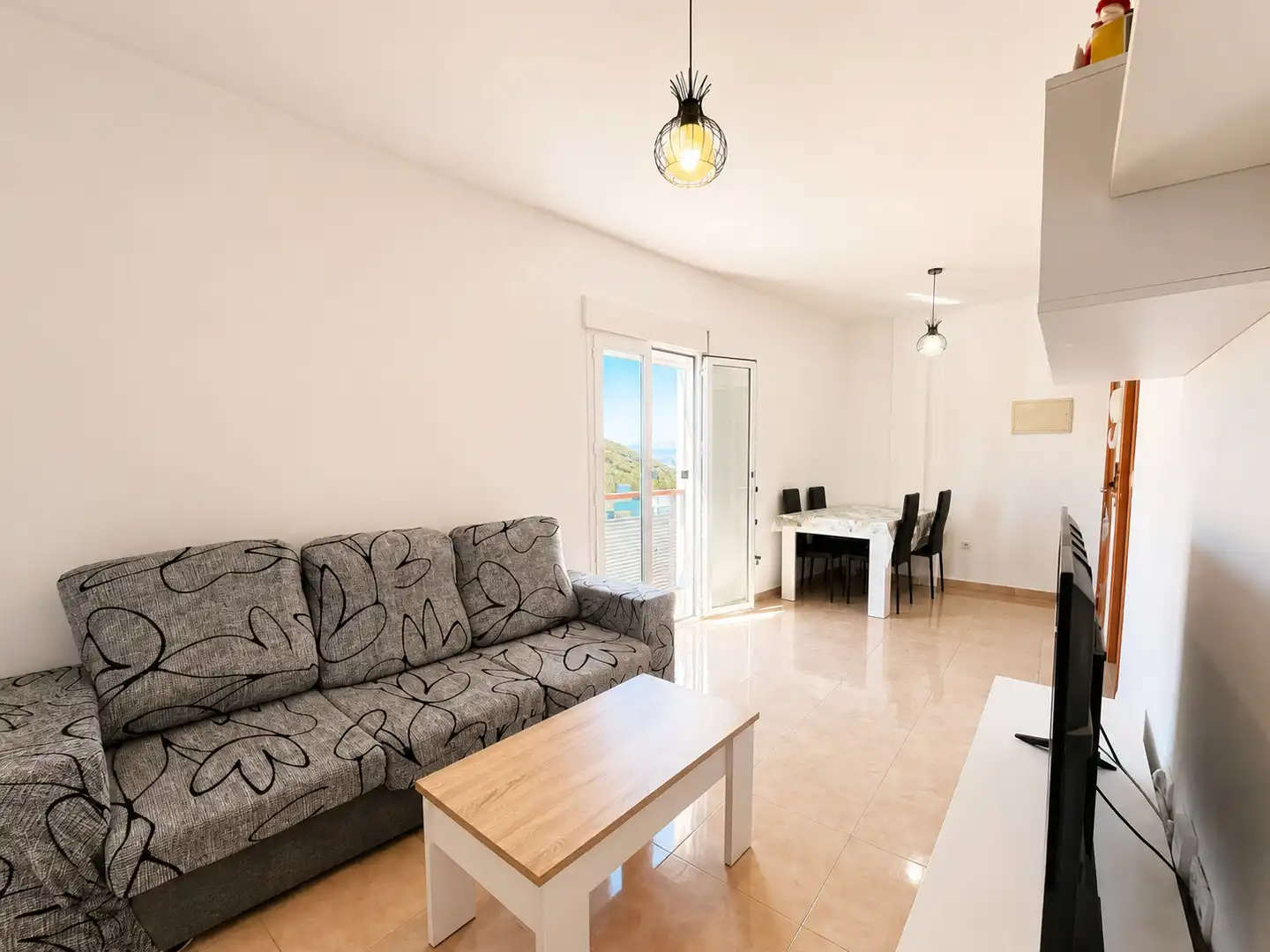 Living room of Apartments for sale in Garrucha  with Air Conditioner, Heating and Terrace