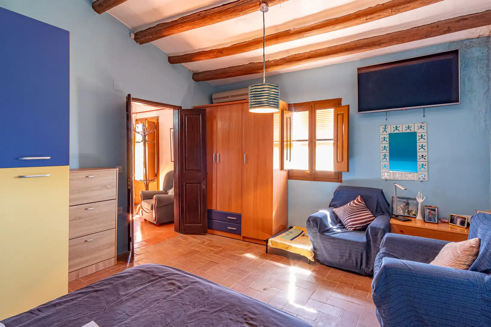 Habitación de Casa o chalet en venta en Verges con Aire acondicionado, Jardín privado y Piscina